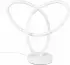 Trio Lando LED-Tischleuchte 8W Metall weiß matt warmweiß (R53591131)