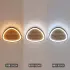 Licht-Erlebnisse REISTEIN Deckenleuchte LED, Holz/Aluminium, dimmbar, 3000–6500K, 4600lm (REISTEIN)