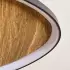 Licht-Erlebnisse REISTEIN Deckenleuchte LED, Holz/Aluminium, dimmbar, 3000–6500K, 4600lm (REISTEIN)