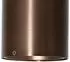 QAZQA Deep Aufbaustrahler GU10, dunkelbraun, Aluminium (Deep)