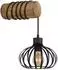 Globo Caldwell Wandleuchte Holz braun, Drahtgeflecht, E27 (Caldwell)