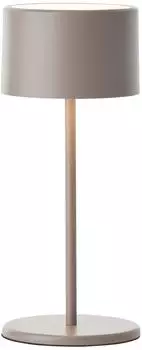 Brilliant LED-Tischlampe taupe, dimmbar, Akku, warmwei&szlig; (G60181A20)