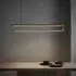 Globo LED-Hängeleuchte Metall schwarz/gold, 30W warmweiß
