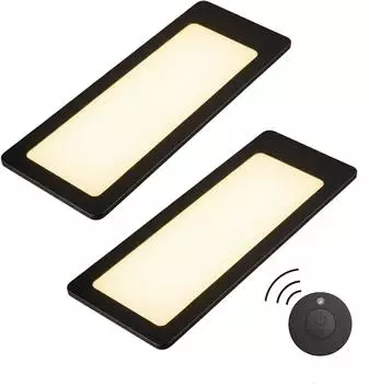Kalb TooFlatXL LED-Unterbauleuchte 12V 2er-Set warmweiß, schwarz (TooFlatXL)