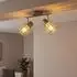 Globo OLIN LED-Deckenleuchte 2-flammig, schwenkbar, braun (OLIN)