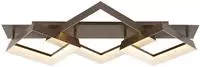 GLOBO LIGHTING Deckenleuchte "SYRAKUS" LED-Modul 1 Stk. Warmwei&szlig;