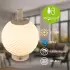 Briloner BRILO UNPLUGGED LED-Tischleuchte kabellos, dimmbar, beige, IP44 (BRILO UNPLUGGED)