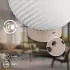 Briloner BRILO UNPLUGGED LED-Tischleuchte kabellos, dimmbar, beige, IP44 (BRILO UNPLUGGED)
