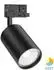 Braytron 3-Phasen LED-Schienenstrahler 30W 3CCT 3000K-6000K schwenkbar, schwarz (BD40-00781)