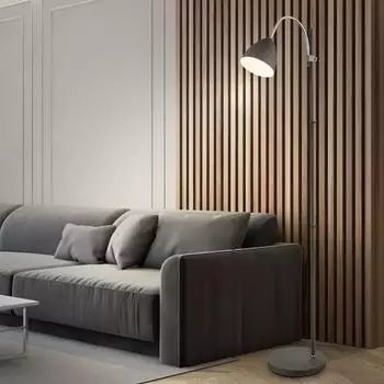 Globo Archibald LED-Stehleuchte h&ouml;henverstellbar, anthrazit, Metall (Archibald)