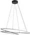 Lucande Gavril LED-Pendelleuchte 100cm, schwarz, dimmbar (10041994)