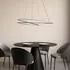 Lucande Gavril LED-Pendelleuchte 100cm, schwarz, dimmbar (10041994)