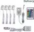 B.K.Licht LED Glasbodenbeleuchtung 4er Set (BKL1111)