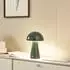 Lindby Nevijo LED-Akkutischlampe grün, Ø20cm, USB, dimmbar (10030087)