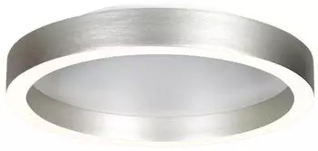 Steinhauer LED Deckenleuchte Ringlux Ø 30 cm silber