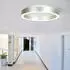 Steinhauer LED Deckenleuchte Ringlux Ø 30 cm silber