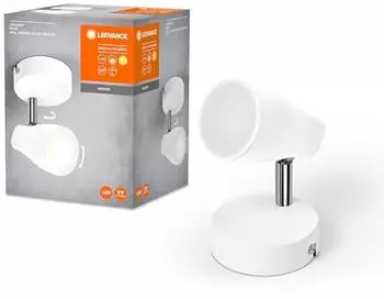 LEDVANCE Pear LED-Anbauspot GU10 1-flammig wei&szlig;