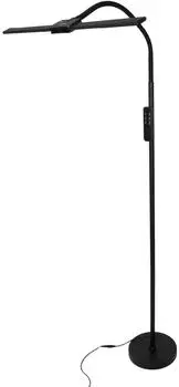 Luxula LED-Tischleuchte dimmbar CCT 24W schwarz (LX700169)