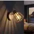 Globo LED-Wandleuchte schwenkbar, braun, Metall, 15cm (etc152183)