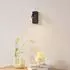 Lindby Tallis LED-Wandleuchte schwarz, USB-C, schwenkbar (10041903)