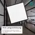 Luxula LED Backlit Panel 62x62cm, schwarz, 36W, 4000K (LX-62-4000-BLK)