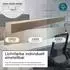 Luxula LED Linearleuchte 120cm 40W CCT 3000-6500K gold (LX700314)