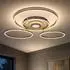 Globo Memory LED-Deckenleuchte, champagnerfarben, Metall, 99,2cm, dimmbar (67824-60G)