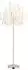 Globo KINGA LED-Stehleuchte 5-flammig, Metall, silber, Kristall, 165cm