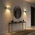 Globo Jasper LED-Wandleuchte, verstellbar, nickel matt, 20cm
