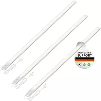 Oktaplex Riva LED Unterbauleuchte 120cm 10W 4000K mit Sensor (Riva)