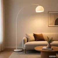 Brilliant Bogenlampe "Vessa - Bogenstehleuchte" E27 1 Stk. Stehlampe Wohnzimmer, H