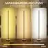 HomCom LED-Stehlampe dimmbar, einstellbare Farbtemperatur (B31-609V90SR)