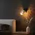 Globo LED-Wandleuchte, schwenkbar, schwarz, Metall, H 20cm