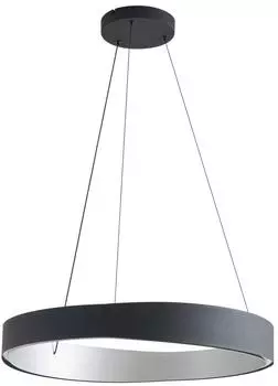 Lucande Daelor LED-Pendelleuchte schwarz/Aluminium, CCT, dimmbar (10043439)