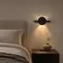 Globo Jasper LED-Wandleuchte schwarz matt, verstellbar, 28cm (78417S)