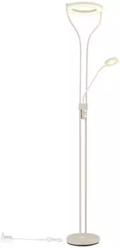 Globo EBRO Deckenfluter LED 20W+4W 3000K, sandfarben (59038SAD)