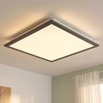 Globo LED-Deckenleuchte Aufbaupanel quadratisch wei&szlig;, 30cm (Graphhit)