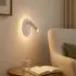 Globo LED-Wandleuchte 2-flammig, drehbar, getrennt schaltbar, weiß