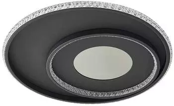 Lindby Inessa LED-Deckenlampe Ø51cm, schwarz, CCT, dimmbar (10041720)