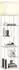 HomCom Stehlampe mit Regalen, dimmbar, einstellbare Farbtemperatur (B31-616V90WT)