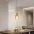 Globo LED-Pendelleuchte Glas rauchfarben, schwarz, 120cm