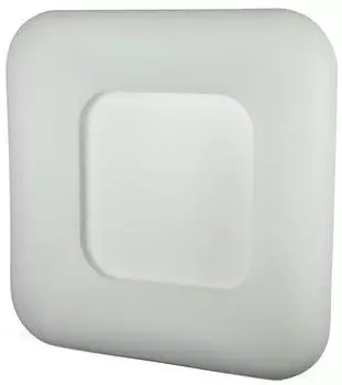 V-TAC LED-Deckenleuchte dimmbar, wei&szlig;, Eisen, 46cm, Fernbedienung, CCT