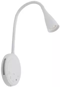 Lindby Zayna LED-Leseleuchte, weiß, CCT, dimmbar, USB, Timer (10031246)