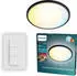 Philips Deckenleuchte Superslim AIO schwarz (929004677201)