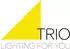 Trio LED-Pendelleuchte Guano 15,5 x 200 cm grau