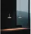 Trio LED-Pendelleuchte Guano 15,5 x 200 cm schwarz