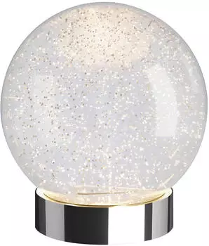 Sompex LED-Dekoleuchte Glamor Bauble &Oslash;15 cm silber