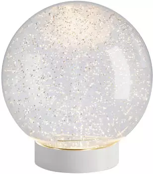 Sompex LED-Dekoleuchte Glamor Bauble &Oslash;18 wei&szlig;