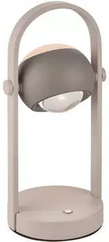 Musterring Cannon Akku-LED-Tischleuchte Metall beige/anthrazit (MR54440132)