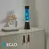 Eglo LED Lavalampe 39,5 cm schwarz/blau